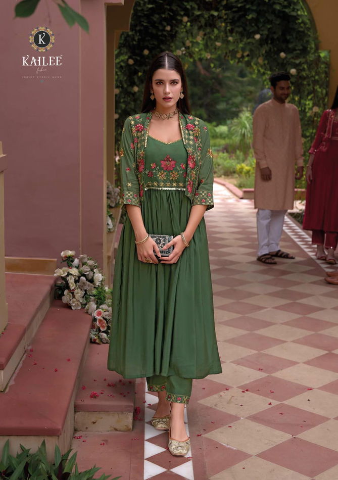 Safar By Kailee Viscose Silk Designer Wedding Wear Readymade Suits Exporters In India